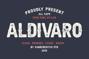 Aldivaro Family: A Vintage Font for Modern Campaigns