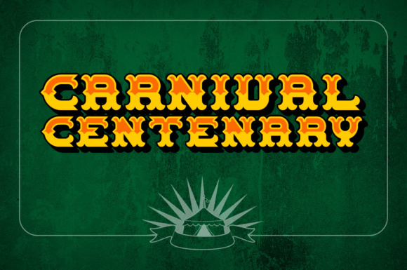 Carnival Centenary Font Review