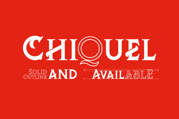 ChiQuel: A Serif Font for Real Projects