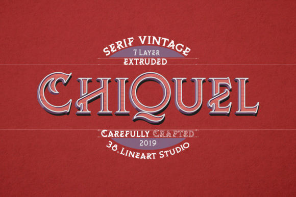 ChiQuel Serif Vintage Font