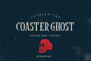 Coaster Ghost: A Vintage Serif Font