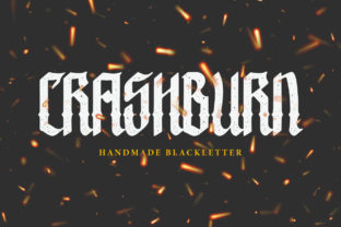 Crashburn Font: Bold and Vintage