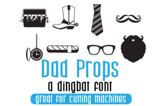 Dad Props Font for Web Design