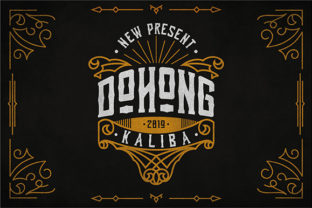 Dohong Kaliba: A Vintage Font for Creative Campaigns
