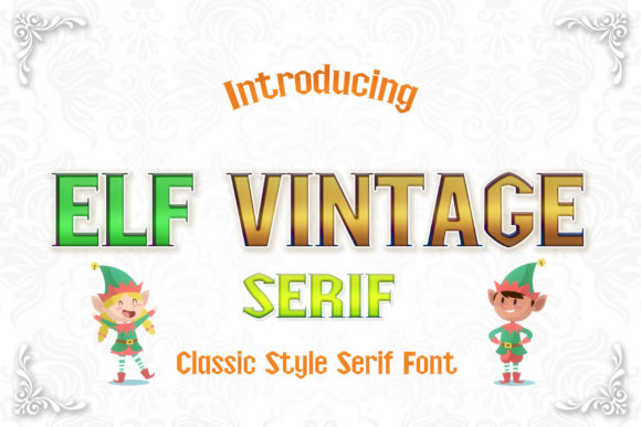 Elf Vintage Font for Web Design
