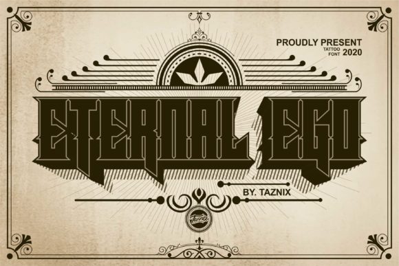 Eternal Ego Font: Bold and Memorable