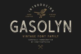 Gasolyn Family: A Font That Speaks Volumes