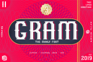 Gram: A Vintage Font for Editorial Design