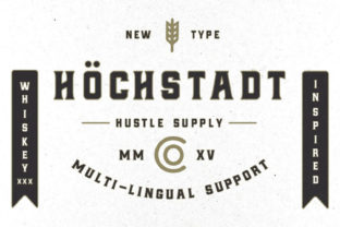 Höchstadt: A Friendly Vintage Serif Font for Warm, Human Branding