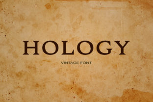 Hology: A Vintage Serif Typeface for Modern Marketing