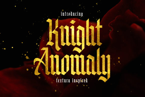 Knight Anomaly: A Blackletter Typeface with Quiet Confidence