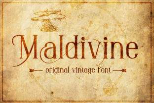 Maldivine: A Vintage Font for Professional Branding
