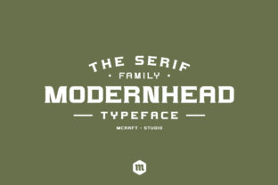 Modernhead: A Serif Font for Digital Design