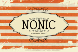 Nonic: A Serif Font for Bold Campaigns