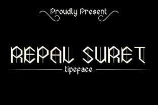 Repal Suret: A Vintage Font for Timeless Design