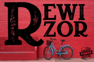 Rewizor: Bold Serif Font for Creative Projects