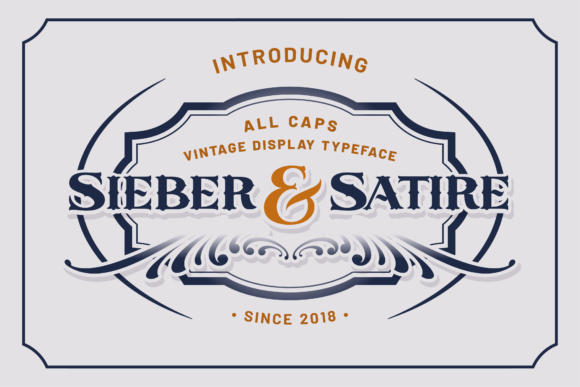 Sieber Satire Font for Business