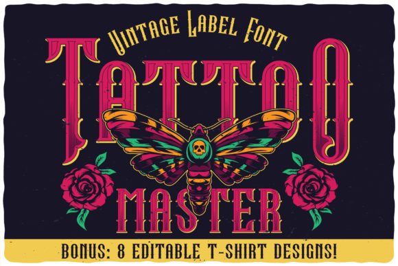 Tattoo Master Font: Bold and Unforgettable