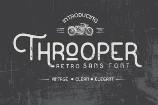 Throoper Font: Modern Branding Made Simple