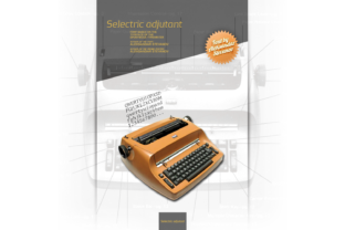 Typography with Vintage Charm