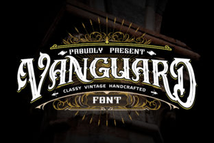 Vanguard: A Vintage Decorative Font
