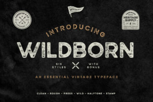 Wildborn: A Bold Typeface for Thoughtful Design